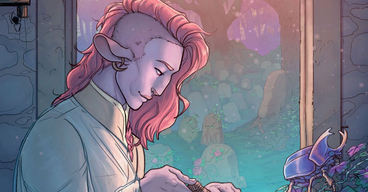 Your first look at Critical Role’s Caduceus Clay in his new Dark Horse comic