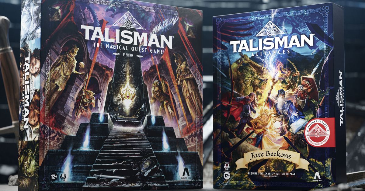 Talisman, the classic board game, is going coop for the first time