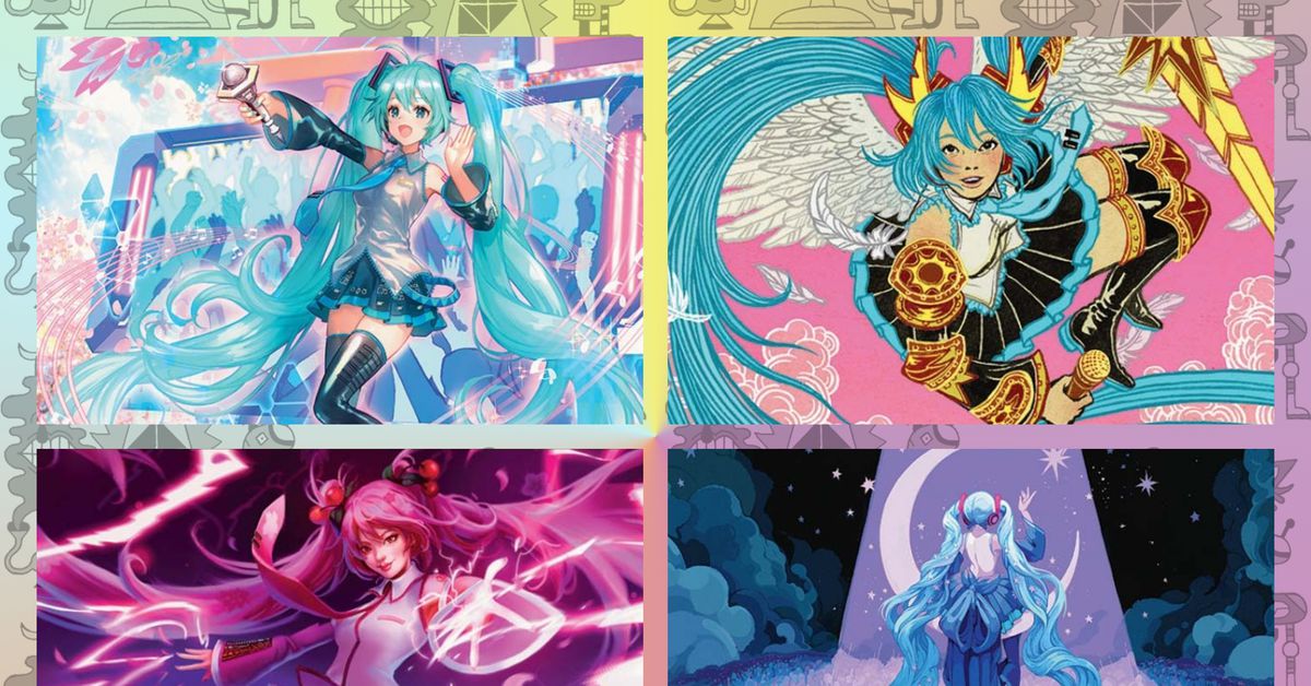 Hatsune Miku is coming to Magic: The Gathering through Secret Lair