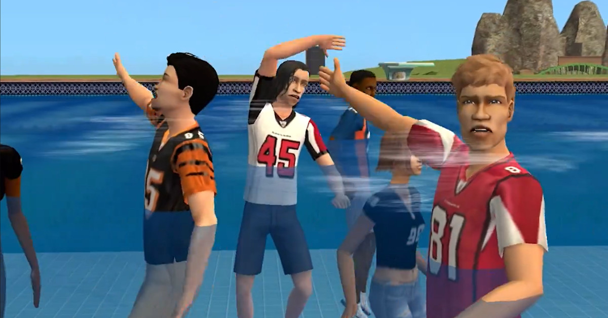 Los Angeles Chargers puts its season schedule in The Sims