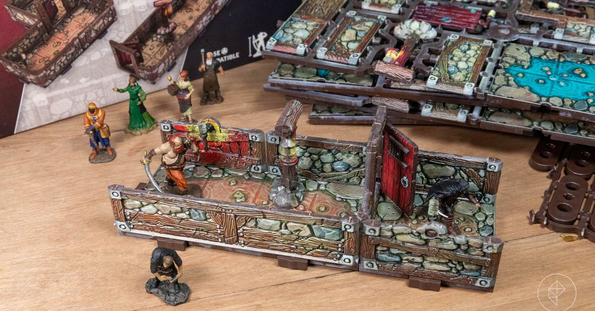 Archon Studios’ PrismaCast pre-painted terrain looks like magic