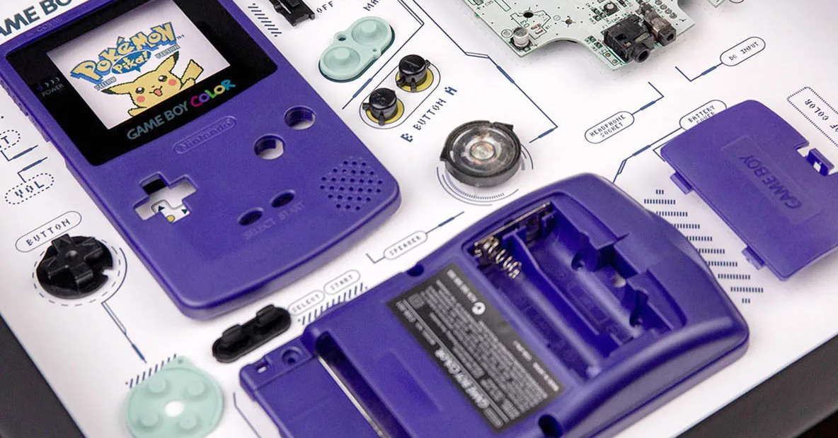 Save 15% on Grid art featuring vintage Game Boys, Nintendo controllers