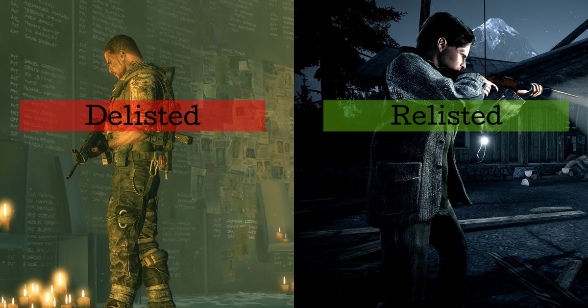 What happens when your game gets delisted?