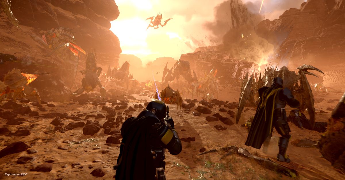 Helldivers 2 on Steam now requires a PSN account to play
