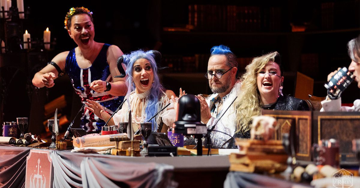 Critical Role to host even more live shows, including outside the US