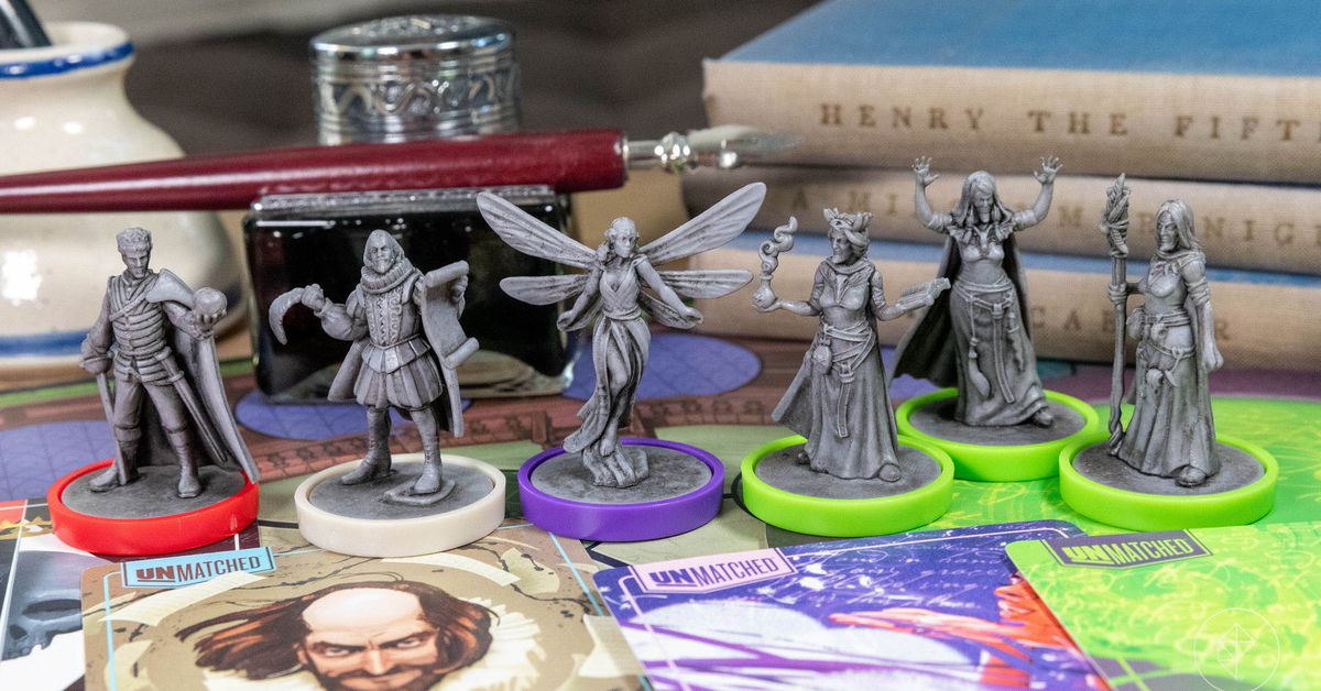 Unmatched: Slings and Arrows board game gives The Bard some bite
