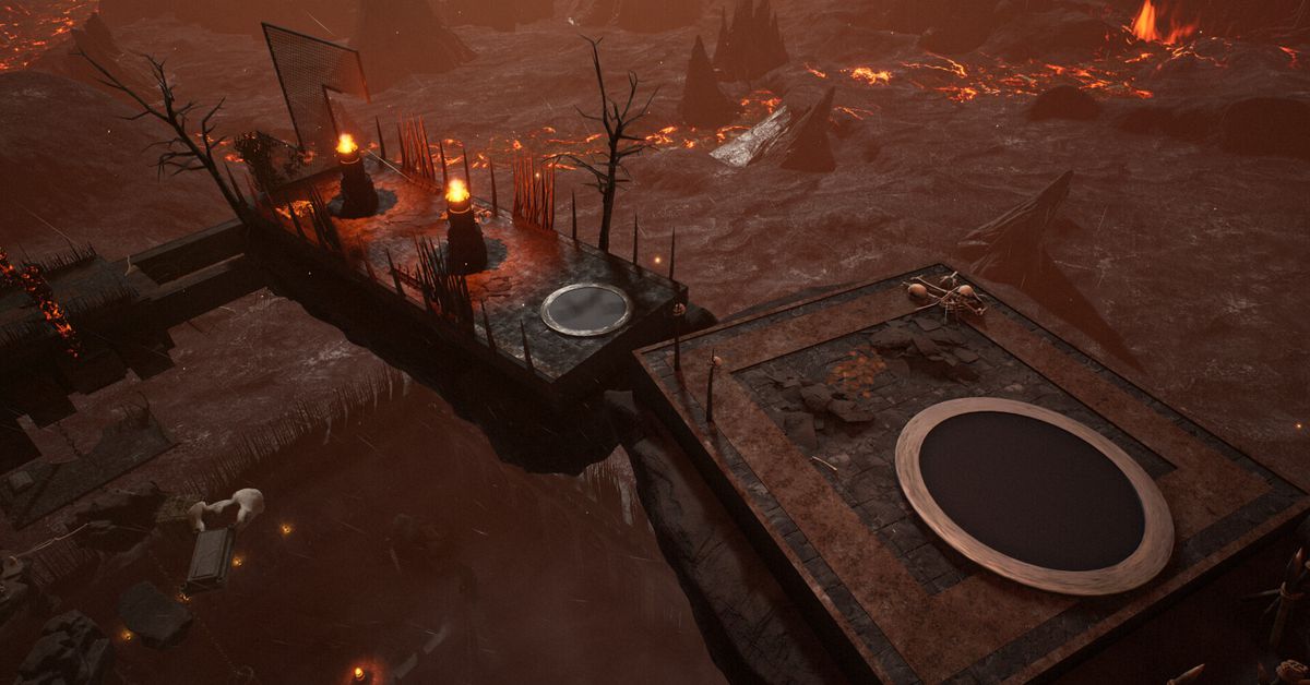 Chained Together is a cruel co-op platformer Steam players are loving