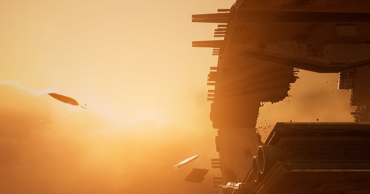 Homeworld 3 is a hyper-accurate spaceship combat sim, if you want that