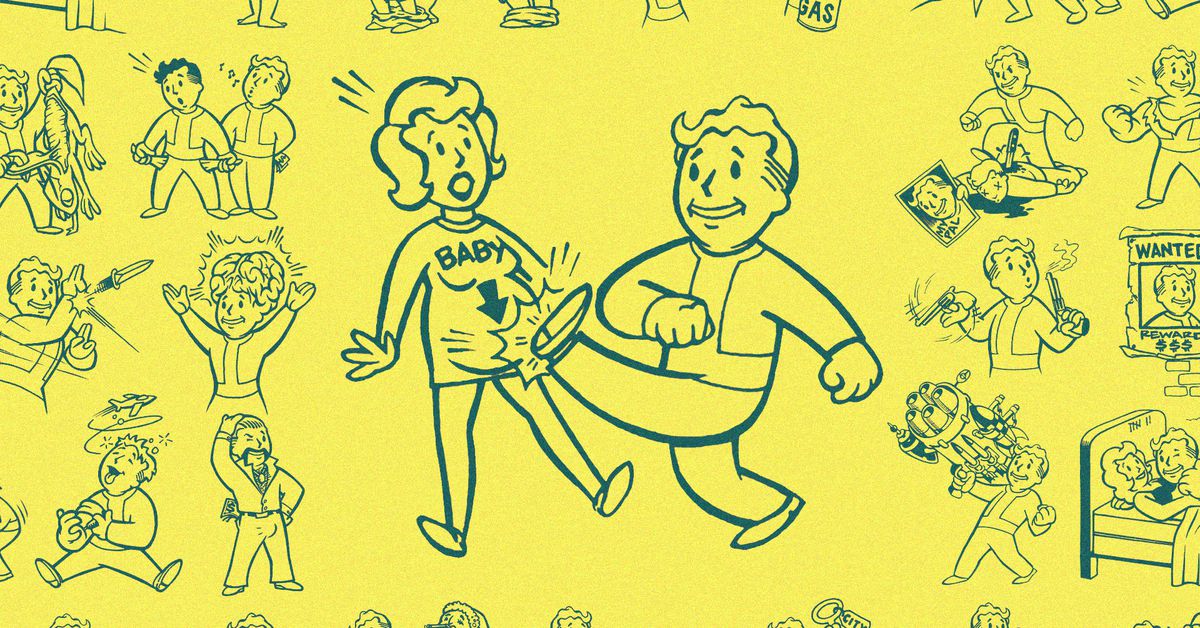 Fallout’s cursed Vault Boy Child Killer drawing haunts its creators