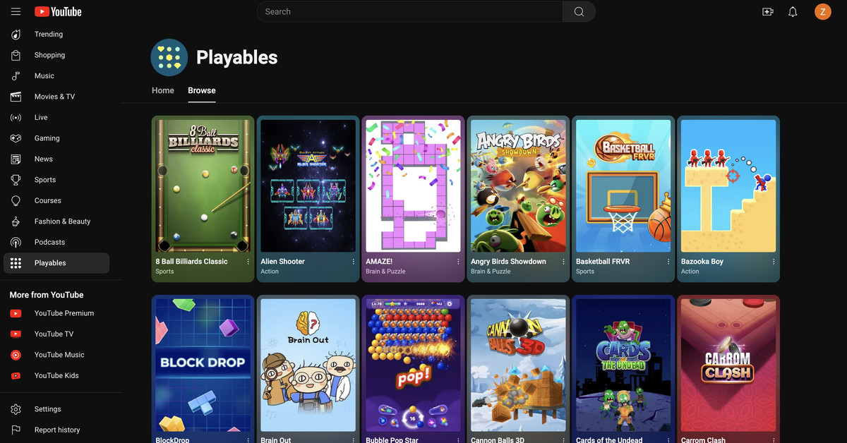 YouTube’s Playables doesn’t have the games to compete with Apple — yet