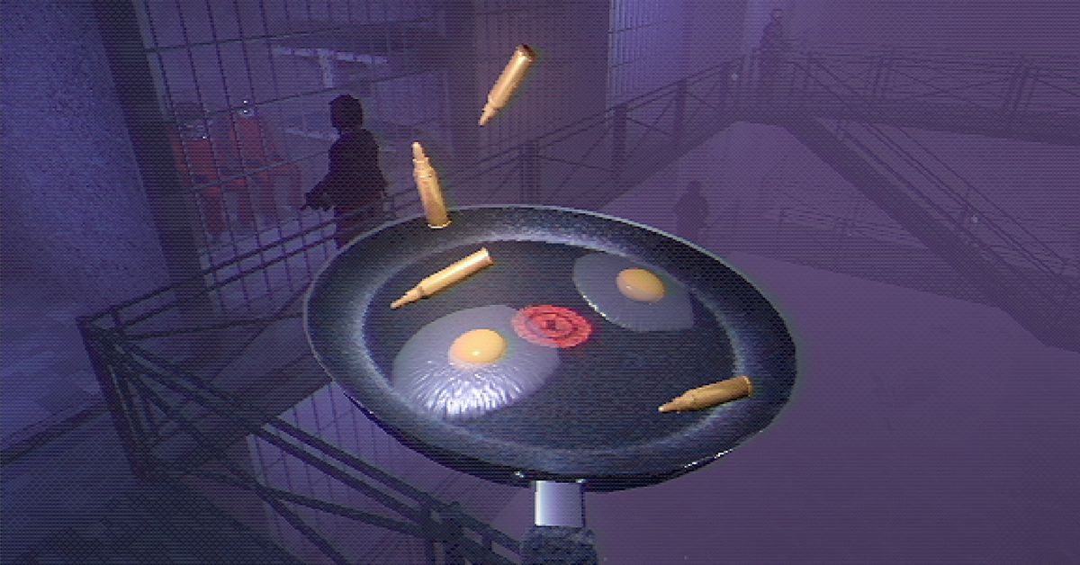 Arctic Eggs is an egg-cooking physics game about surviving a dystopia